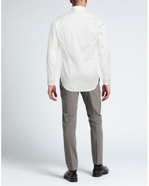 Eleventy White Shirt for men