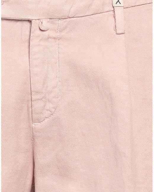 Myths Pink Blush Pants Cotton, Linen, Lyocell for men