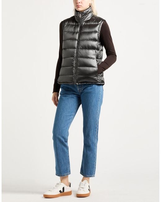 Moorer Black Vest Polyester, Polyamide