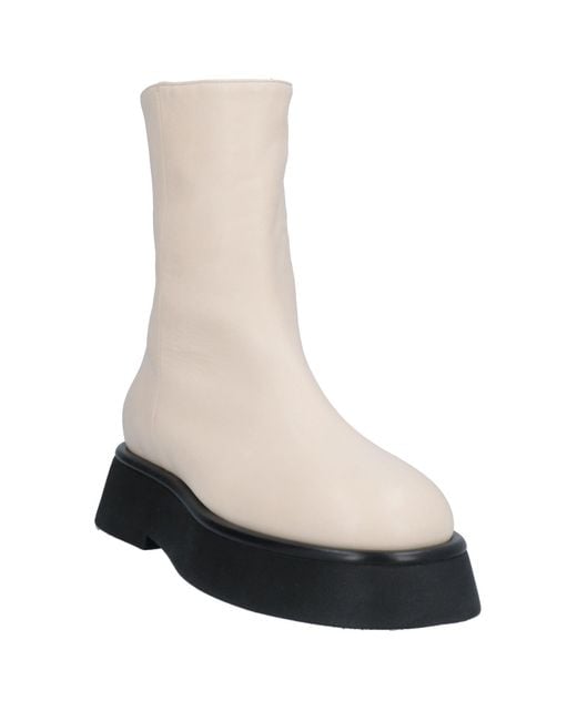 Wandler White Ankle Boots
