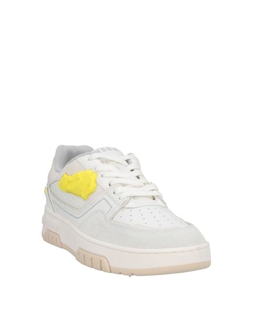 MSGM White Trainers for men