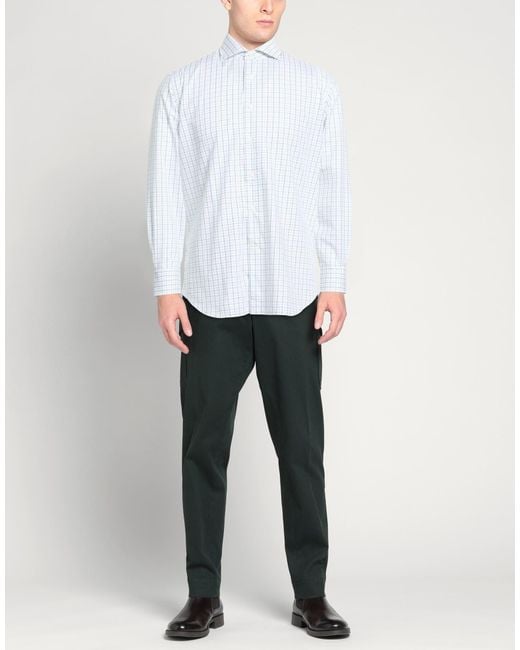 Alessandro Gherardi White Shirt Cotton for men