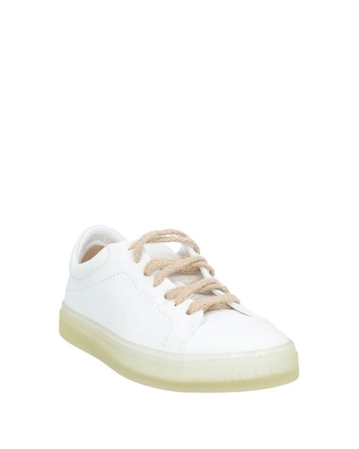Yatay White Sneakers Textile Fibers