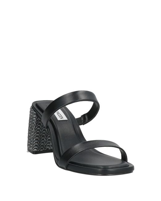 Steve Madden Black Sandals