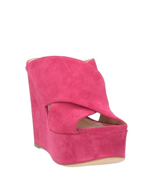 Sergio Rossi Pink Sandals