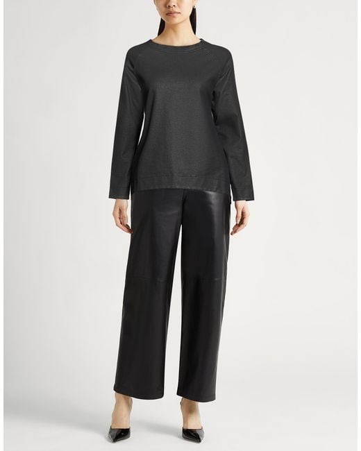 Crossley Black Sweatshirt Cotton, Resin