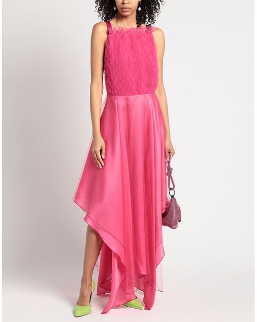 Giorgio Armani Pink Midi Dress