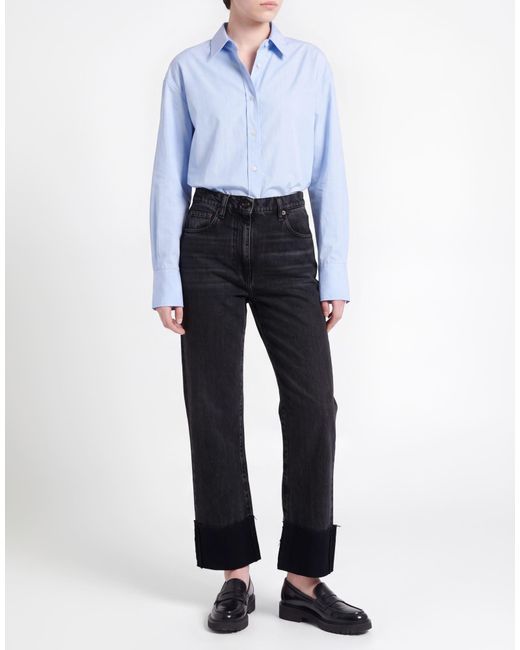 Semicouture Blue Jeans Cotton, Elastane