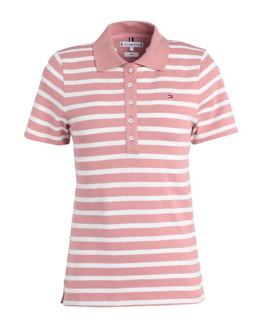 Tommy Hilfiger Pink Polo Shirt