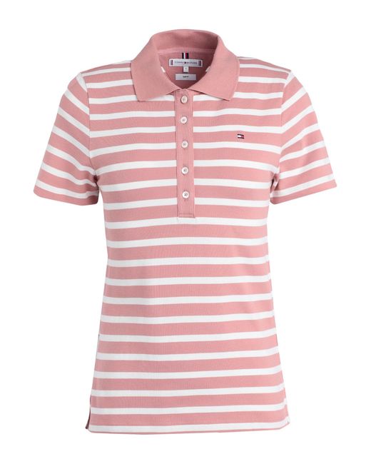 Polo Tommy Hilfiger en coloris Pink