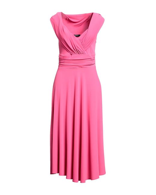 Gattinoni Pink Midi Dress