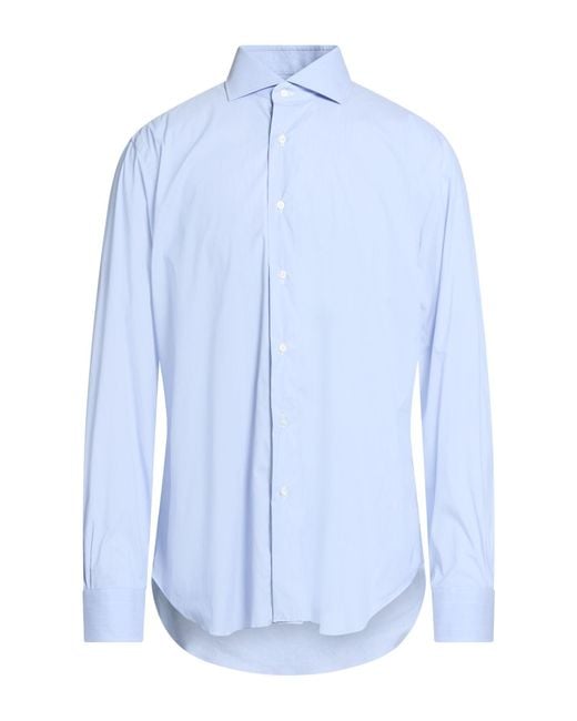 Buonamassa Blue Light Shirt Cotton for men