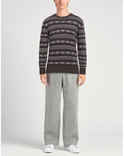 Gran Sasso Gray Jumper for men