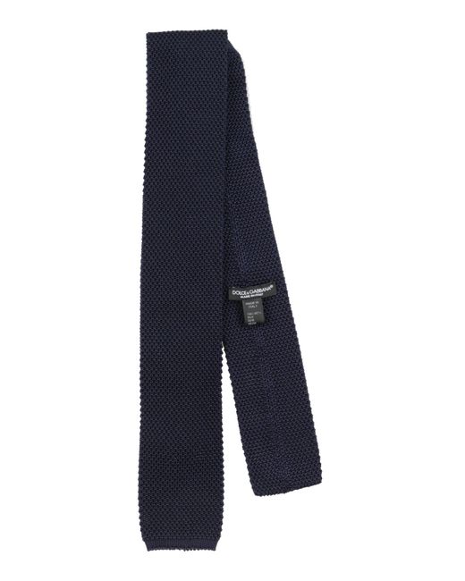 Corbata y pajarita Dolce & Gabbana de hombre de color Blue