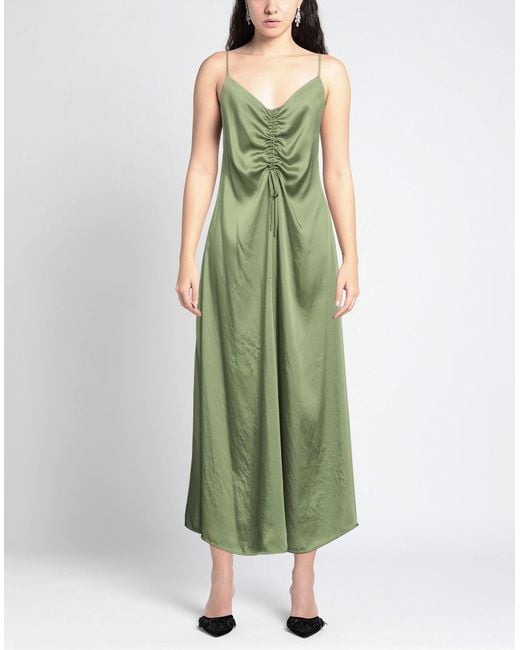 Maliparmi Green Midi Dress