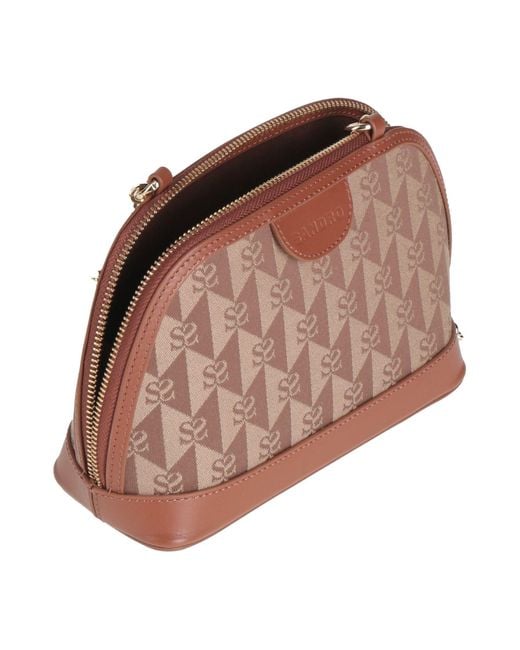 Sandro Brown Cross-body Bag