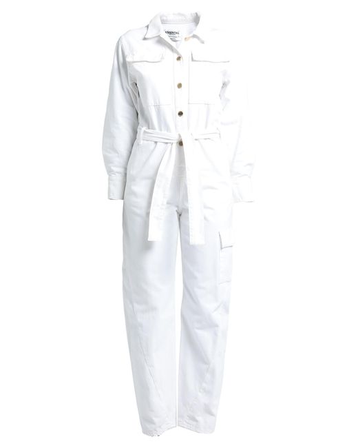 Essentiel Antwerp White Jumpsuit