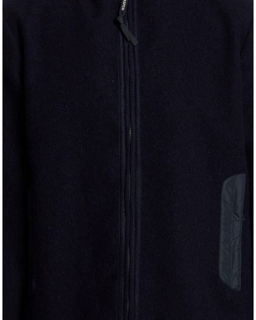 Aspesi Blue Jacket Virgin Wool for men