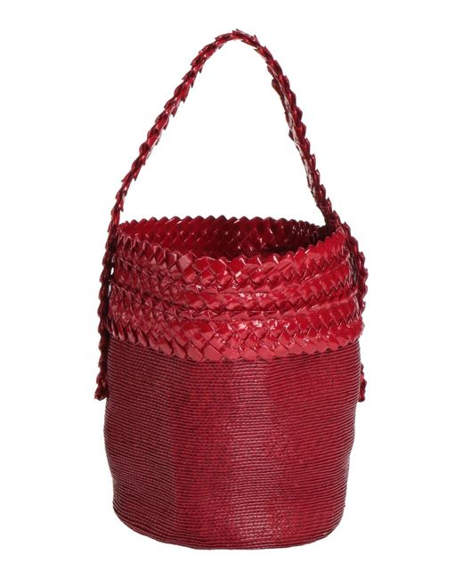 Gigi Burris Millinery Red Handbag