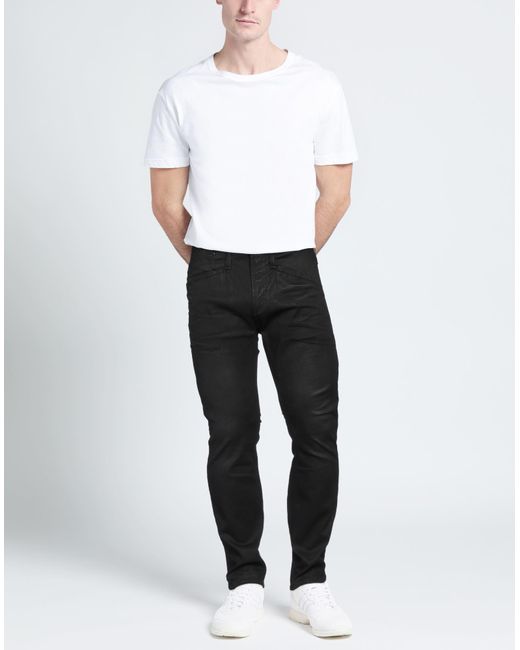 Pantaloni Jeans di Denham in Black da Uomo