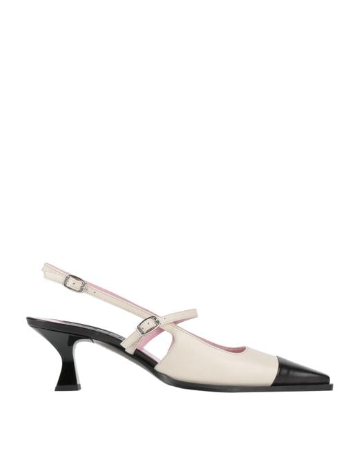 CAREL PARIS Natural Pumps Leather