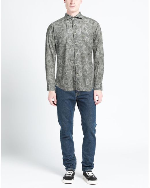 Caliban Gray Shirt for men