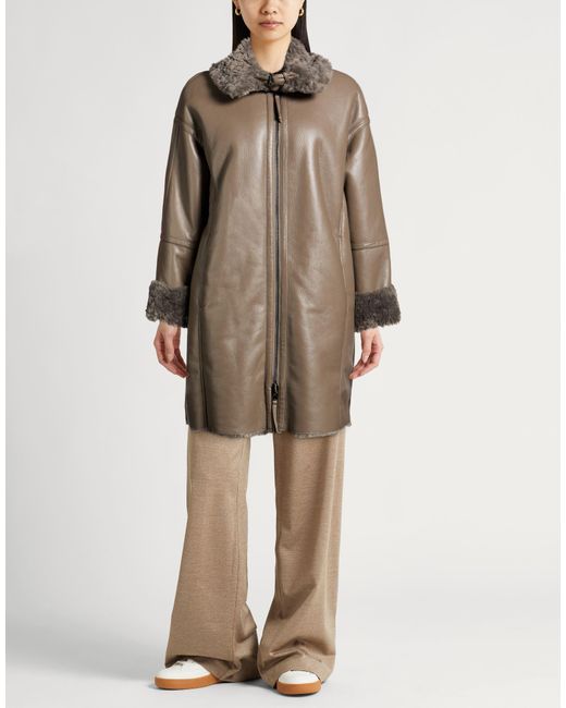 Maliparmi Brown Shearling & Teddy