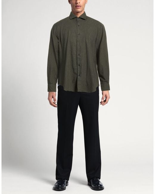 TAKE CARE Green Shirt for men