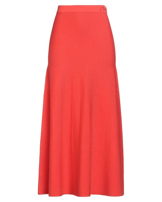 Patrizia Pepe Red Maxi-Rock