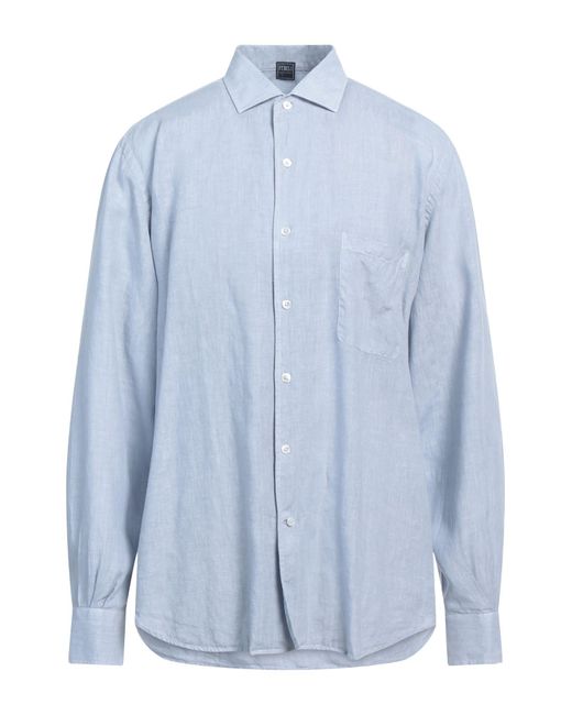 Camicia di Fedeli in Blue da Uomo