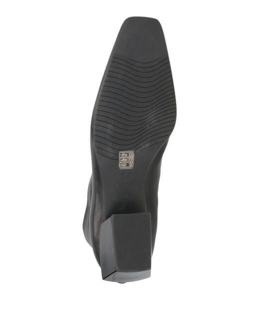 Ras Black Ankle Boots Leather