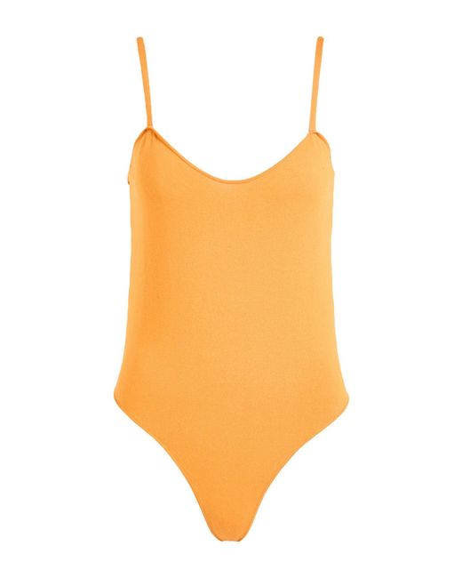 SKILLS & GENES Orange Bodysuit