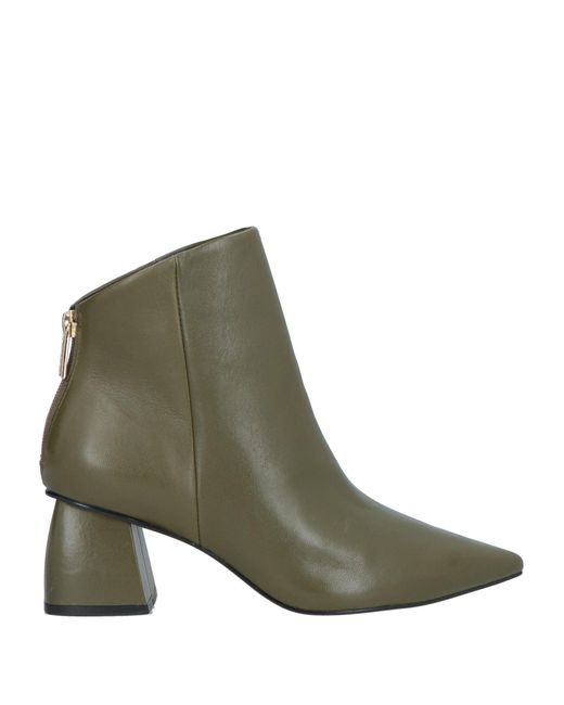Carrano Green Ankle Boots
