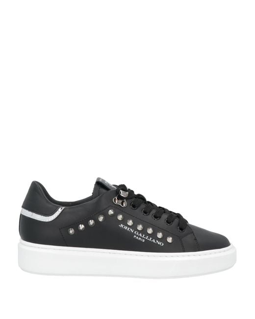 John Galliano Black Trainers