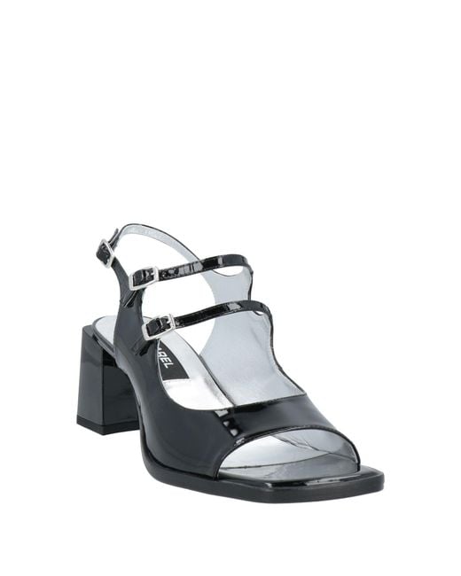 CAREL PARIS Black Sandals Leather