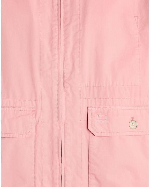 Woolrich Pink Jacket Cotton for men