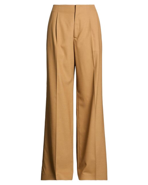 Alberta Ferretti Natural Trouser