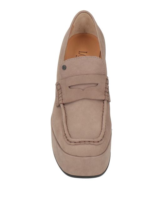 Loriblu Brown Loafers Leather
