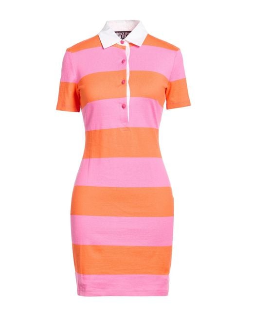 Versace Jeans Couture Pink Mini Dress