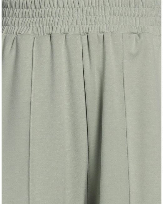 hinnominate Gray Pants Polyester, Modal, Elastane