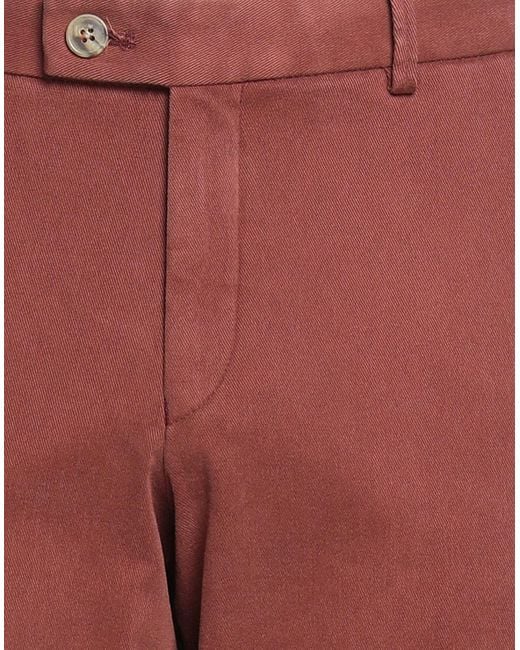 Hiltl Red Brick Pants Cotton, Elastane for men