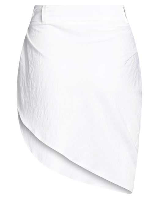 Jacquemus White 'La Mini Jupe Saudade' Mini Skirt
