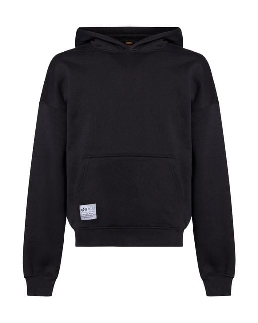 Alpha Industries Blue Sweatshirt Cotton, Polyester for men