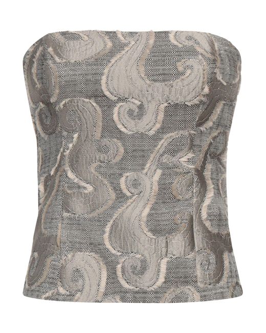 Rochas Gray Top