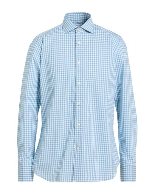 Guglielminotti Blue Shirts for men