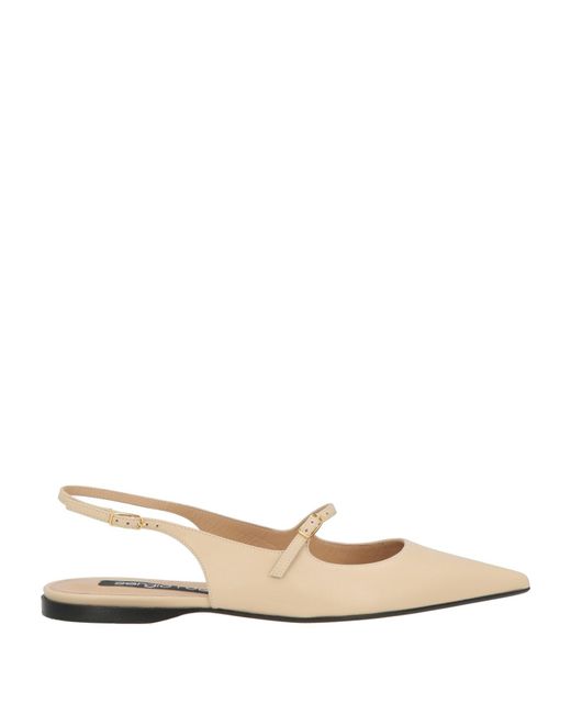Sergio Rossi Natural Ballet Flats