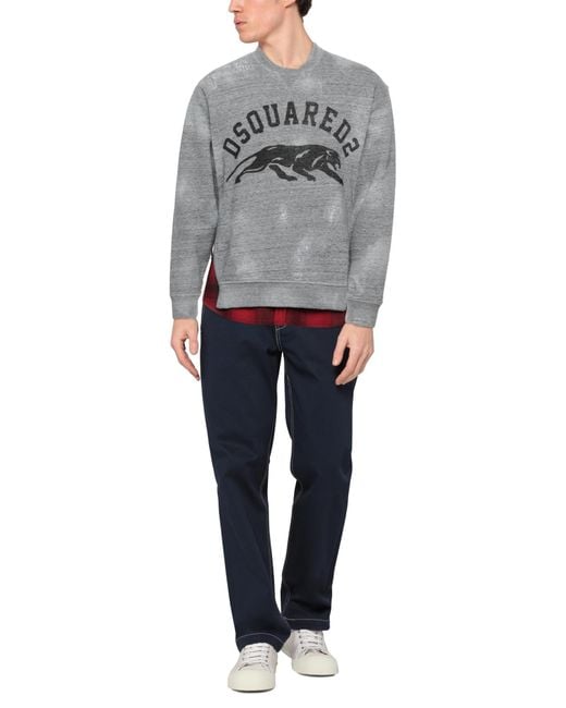 DSquared² Gray Sweatshirt for men