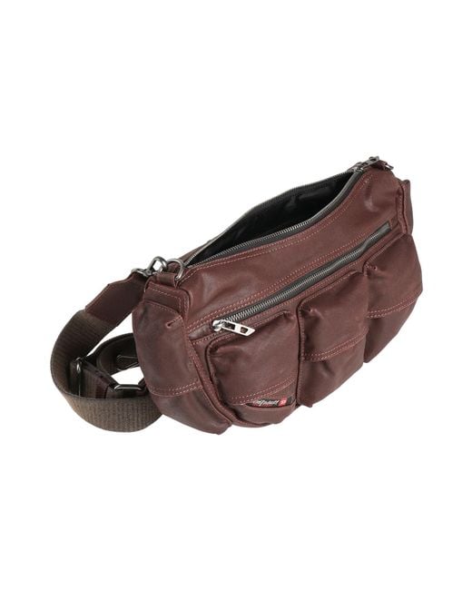 DIESEL Brown Cross-Body Bag for men