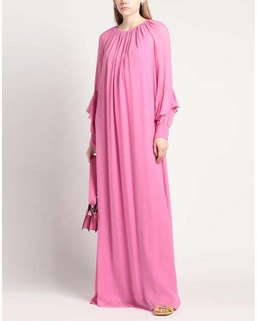 Vestido largo Max Mara Studio de color Pink