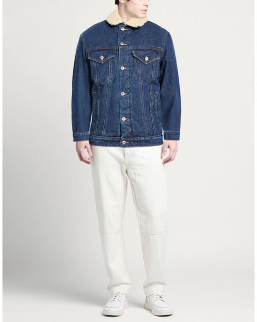 BBCICECREAM Blue Denim Outerwear for men